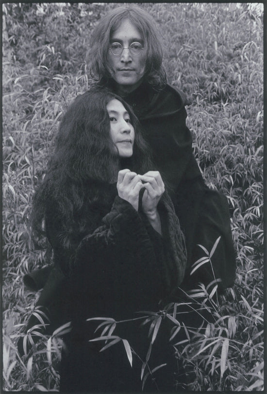 John and Yoko in the Wild Framed Print